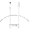 Kábel USB-C vagy USB-C Baseus Superior USB4, 240 W, 1 m kétirányú (P10365200211-02)