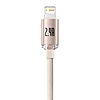 Kábel USB do iP Baseus Crystal Shine, 2,4A, 1,2 m rózsa (CAJY001104)