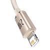 Kábel USB do iP Baseus Crystal Shine, 2,4A, 1,2 m rózsa (CAJY001104)