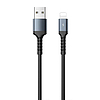 Kábel USB-lightning Remax Kayla II,1) RC-C008, 1m,1) fekete (RC-C008 A-L black)