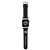 Karl Lagerfeld 3D gumi Choupette fejszíj Apple Watchhoz 42/44/45/49mm - fekete