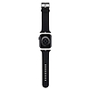 Karl Lagerfeld 3D gumi Choupette fejszíj Apple Watchhoz 42/44/45/49mm - fekete