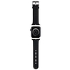 Karl Lagerfeld 3D gumi Karl fejszíj Apple Watchhoz 38/40/41mm - fekete