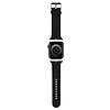 Karl Lagerfeld 3D gumi Karl fejszíj Apple Watchhoz 42/44/45/49mm - fekete