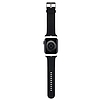 Karl Lagerfeld 3D gumi Karl&Choupette Heads szíj Apple Watchhoz 38/40/41mm - fekete