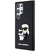 Karl Lagerfeld 3D gumis Karl&Choupette tok Samsung Galaxy S24 Ultra készülékhez - fekete