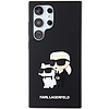 Karl Lagerfeld 3D gumis Karl&Choupette tok Samsung Galaxy S24 Ultra készülékhez - fekete