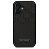 Karl Lagerfeld Cardslots Monogram iPhone 16 tok - fekete