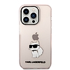 Karl Lagerfeld Ikonik Choupette tok iPhone 14 Pro Max telefonhoz - rózsaszín