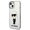 Karl Lagerfeld Ikonik Karl tok iPhone 14 Plus-hoz - átlátszó