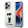 Karl Lagerfeld Ikonik Karl tok iPhone 14 Pro Max-hoz - átlátszó