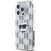 Karl Lagerfeld IML Choupette Head & Monogram tok iPhone 15 Pro készülékhez - átlátszó