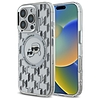 Karl Lagerfeld IML Monogram Karl & Choupette Head MagSafe tok iPhone 16 Pro Max készülékhez - átlátszó