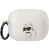 Karl Lagerfeld KLAP2HNCHTCT Airpods Pro 2 fedél átlátszó Ikonik Choupette