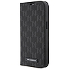 Karl Lagerfeld KLBKP14SSAKLHPK iPhone 14 6.1" könyvespolc fekete/fekete Saffiano Monogram