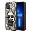 Karl Lagerfeld KLHCP13MPMNFIK1 iPhone 13 6.1" szürke/szürke Virág Ikonik Karl