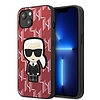 Karl Lagerfeld KLHCP13SPMNIKPI iPhone 13 mini 5.4" kemény tok piros/piros Monogram Ikonik Patch