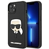 Karl Lagerfeld KLHCP14MKH3DBK iPhone 14 Plus 6.7" fekete/fekete keménytokos 3D gumi Karl feje