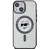 Karl Lagerfeld KLHMP15SHCHNOTK iPhone 15 6,1" átlátszó kemény tok IML Choupette´s Head MagSafe