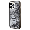 Karl Lagerfeld Liquid Glitter Choupette tok iPhone 13 Pro / 13-hoz - átlátszó