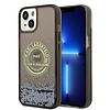 Karl Lagerfeld Liquid Glitter RSG tok iPhone 14-hez - fekete