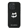 Karl Lagerfeld Monogram Choupette fejcsap iPhone 16 Pro Max tok - fekete