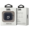 Karl Lagerfeld Monogram Choupette Head tok AirPods 3-hoz - fekete