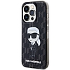 Karl Lagerfeld Monogram Ikonik tok iPhone 15 Pro-hoz - átlátszó