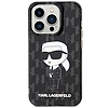 Karl Lagerfeld Monogram Ikonik tok iPhone 15 Pro-hoz - átlátszó