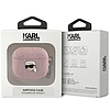 Karl Lagerfeld Monogram Karl Head tok AirPods 3-hoz - rózsaszín