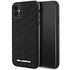 Karl Lagerfeld Quilted K Pattern tok iPhone 11 / Xr telefonhoz - fekete