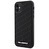 Karl Lagerfeld Quilted K Pattern tok iPhone 11 / Xr telefonhoz - fekete