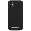 Karl Lagerfeld Quilted K Pattern tok iPhone 11 / Xr telefonhoz - fekete