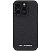 Karl Lagerfeld Quilted K Pattern tok iPhone 15 Pro-hoz - fekete