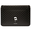 Karl Lagerfeld Saffiano Monogram Ikonik tok 14"-es laptophoz - fekete