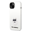 Karl Lagerfeld Silicone Choupette tok iPhone 14 Plus-hoz - fehér