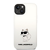 Karl Lagerfeld Silicone Choupette tok iPhone 14 Plus-hoz - fehér