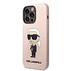 Karl Lagerfeld Silicone Ikonik MagSafe tok iPhone 14 Pro-hoz - rózsaszín