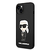 Karl Lagerfeld Silicone Ikonik tok iPhone 14 Plus-hoz - fekete