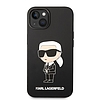 Karl Lagerfeld Silicone Ikonik tok iPhone 14 Plus-hoz - fekete