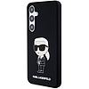 Karl Lagerfeld Silicone Ikonik tok Samsung Galaxy S24+ telefonhoz - fekete