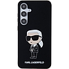 Karl Lagerfeld Szilikon Ikonik tok Samsung Galaxy S24-hez - fekete