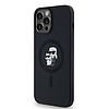 Karl Lagerfeld Szilikon Karl&Choupette MagSafe tok iPhone 13 Pro Max-hoz - fekete