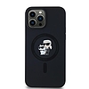 Karl Lagerfeld Szilikon Karl&Choupette MagSafe tok iPhone 13 Pro Max-hoz - fekete