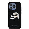 Karl Lagerfeld Szilikon Karl&Choupette MagSafe tok iPhone 15 Pro-hoz - fekete