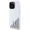 Karl Lagerfeld Szilikon Shadow Metal Initial MagSafe iPhone 16 Pro tok - fehér