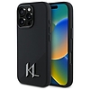 Karl Lagerfeld Szilikon Shadow Metal Initial MagSafe tok iPhone 16 Pro Max készülékhez - fekete