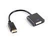 Lanberg Displayport male - DVI-I female (24+5) dual link adapter, 10cm (AD-0007-BK)