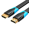 Lapos HDMI-kábel, 0,75 m Vention VAA-B02-L075 fekete