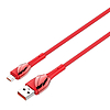 LDNIO LS662 USB - Micro USB 2 m, 30 W-os kábel, piros (LS662 micro)